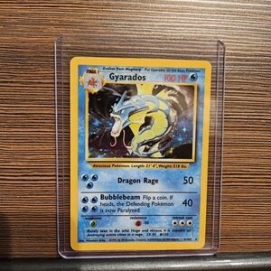 Gyarados Holographic 6/102 Pokémon Card Base Set